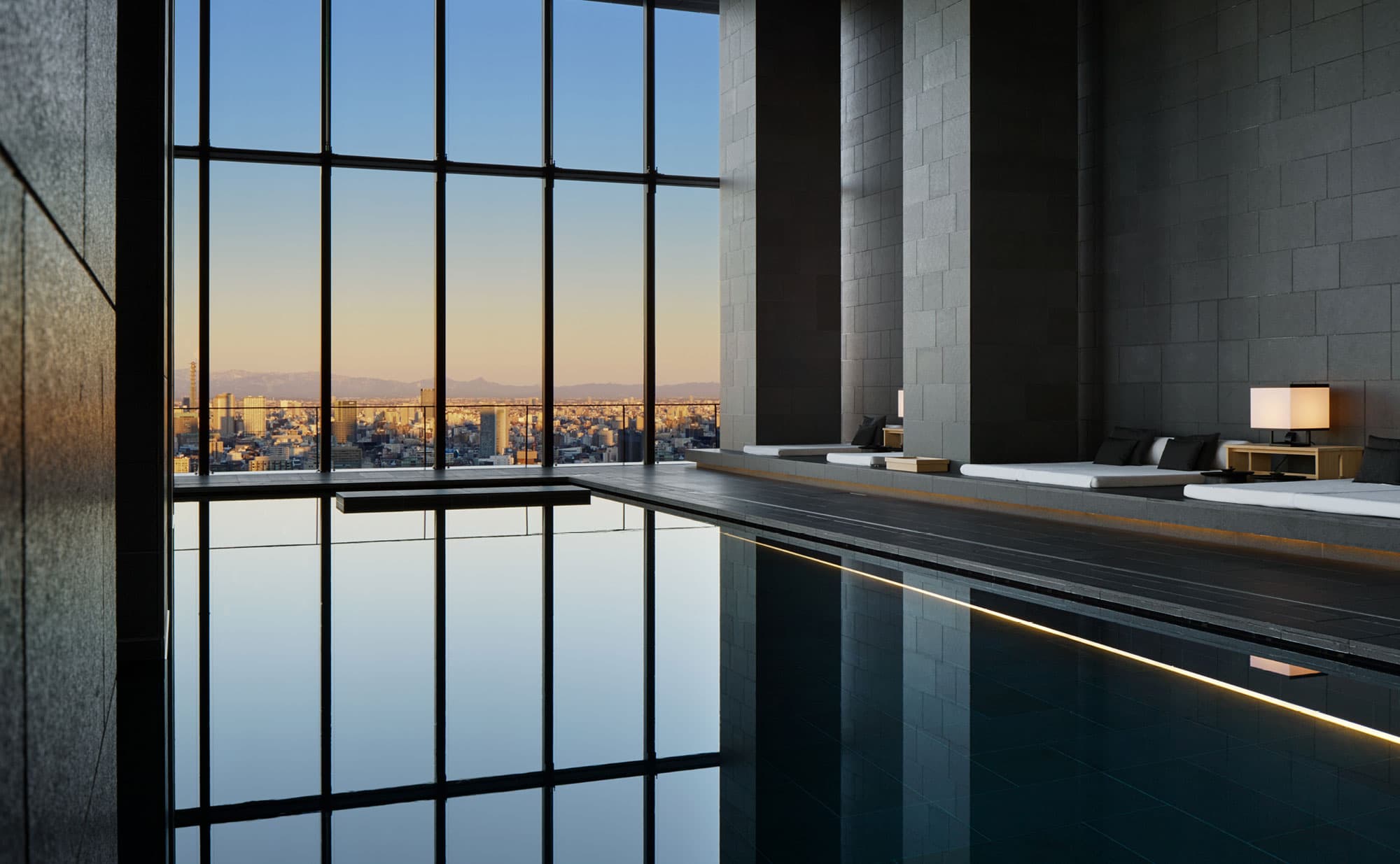 The wellness setting at Aman Tokyo