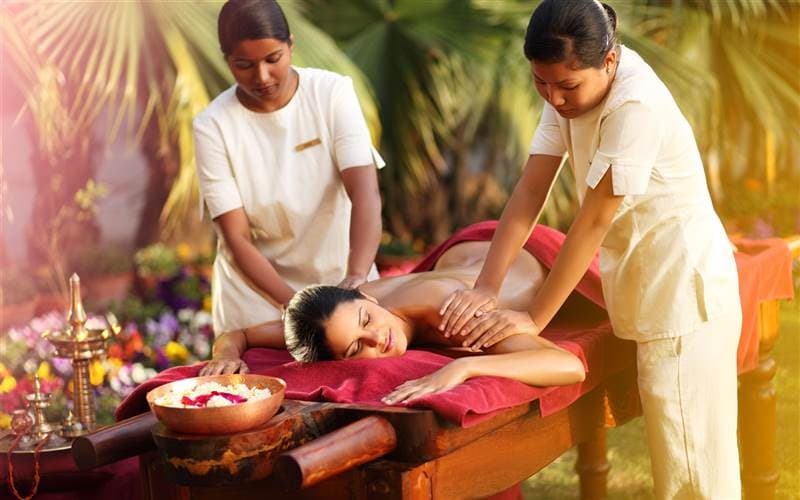Ayurvedic treatment at Ananda in the Himalayas