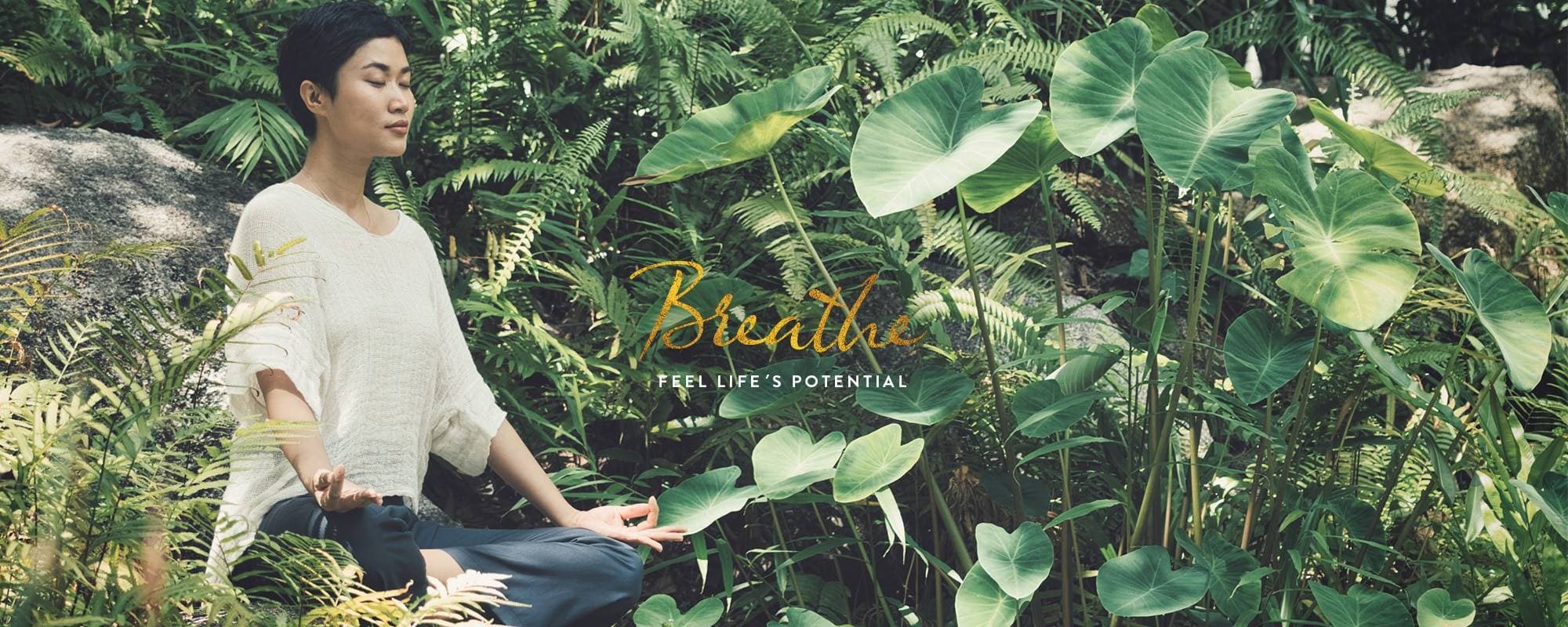 The tropical setting at Kamalaya Koh Samui