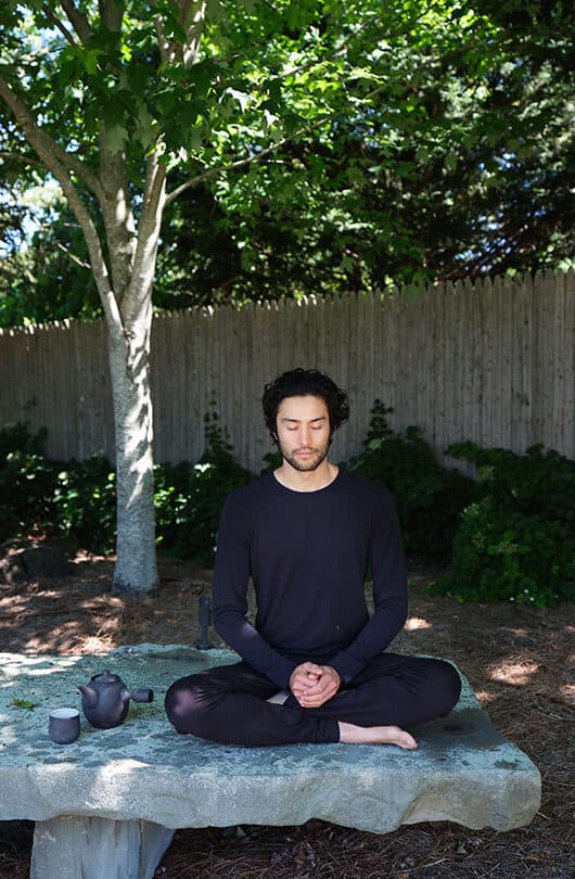Meditation at Shou Sugi Ban House